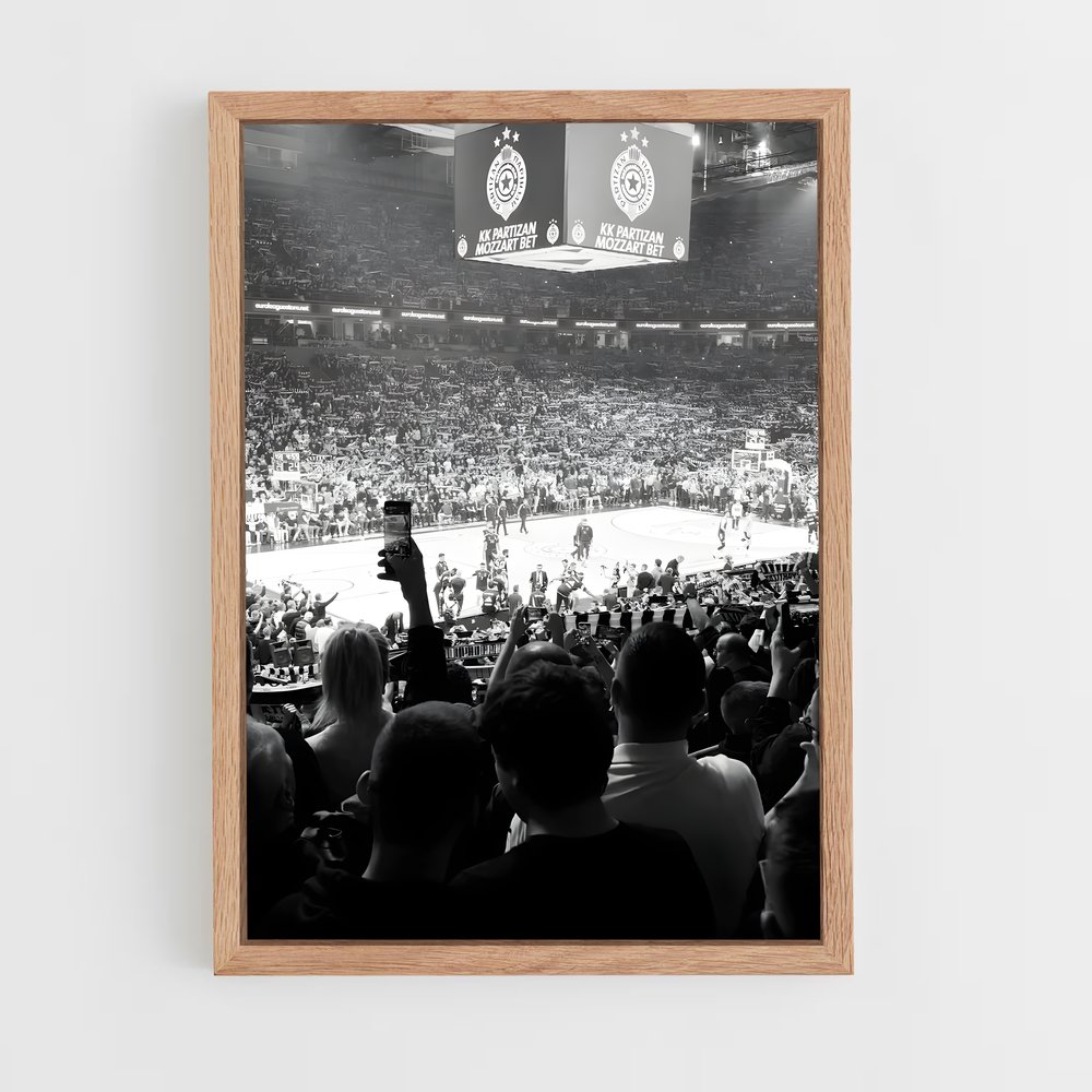 Poster Dans l'Arène – affiche Basketball (vue 4)